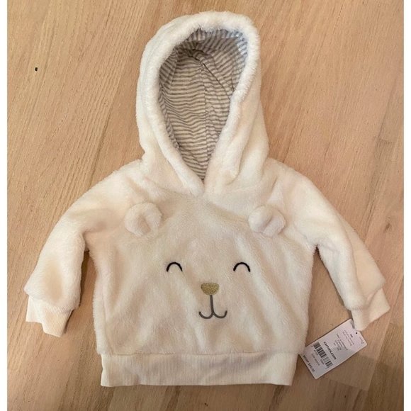 Carter's Other - NWT Carter's baby cozy hoodie size 3 months